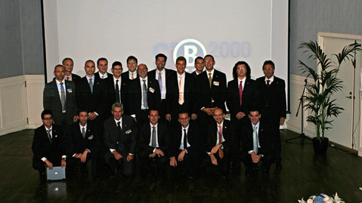 La squadra di Phoenix Informatica Bancaria, foto di gruppo