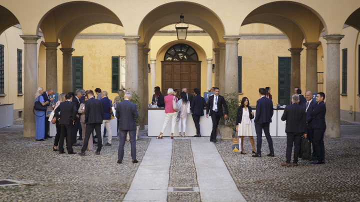 foto coffee break esterno conAccrediti