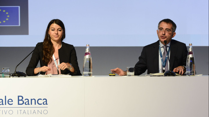 Eliana Ferrara e Graziano Grasso parlano al pubblico