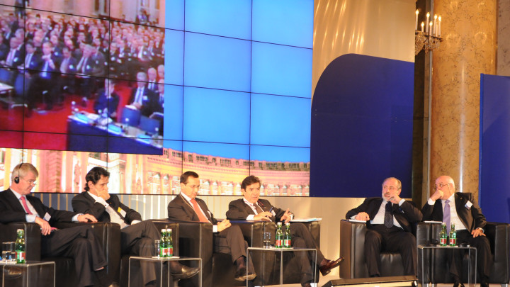 Meeting Vienna, relatori parlano al pubblico